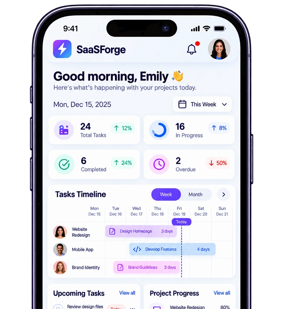 Task management on your phone